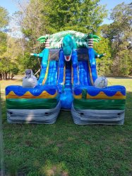 16 Ft Jurassic Water Slide