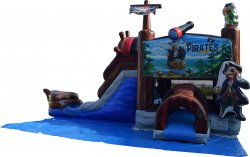 Pirate20Waterslide20Houston20Party20Rental 262753915 Pirate Combo