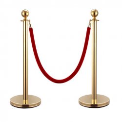 Gold Stanchion