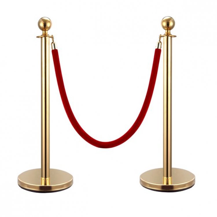 Gold Stanchion