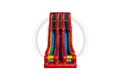 24 ft dual lane slide s153 ezinflatables New Dual-Lane Super Slide